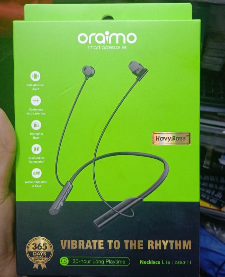 Oraimo Neckband - Havybass (oeb-311)